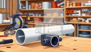PVC pipe cutting guide