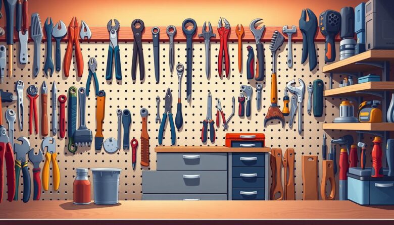 small-space tool organization